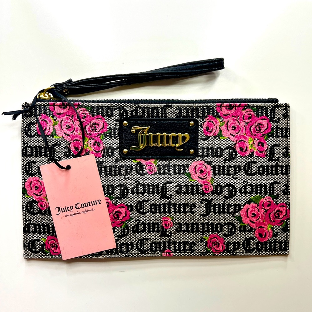 NWT 🌸 Juicy Couture Wristlet